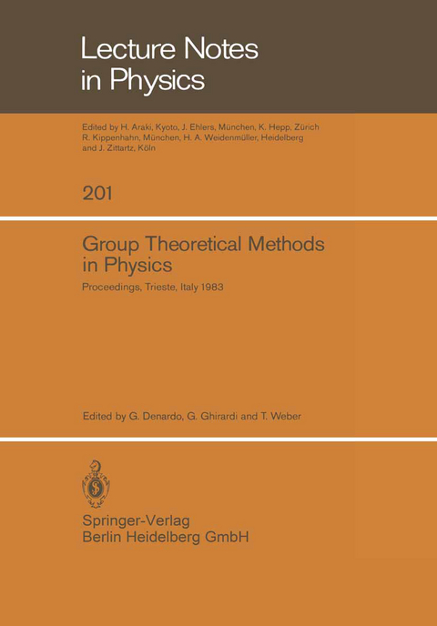 Group Theoretical Methods in Physics - 