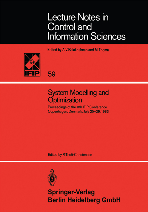 System Modelling and Optimization - 