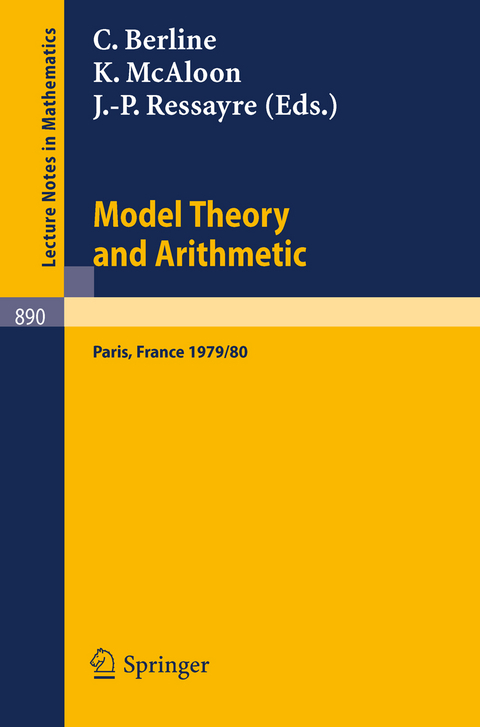 Model Theory and Arithmetic - 