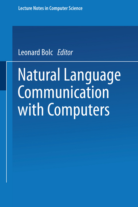 Natural Language Communication with Computers - 