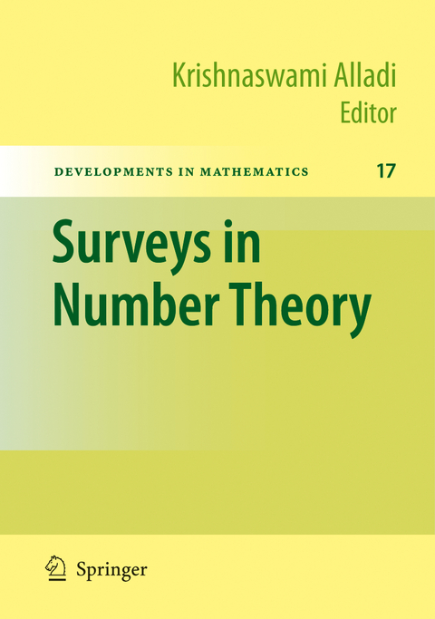 Surveys in Number Theory - 