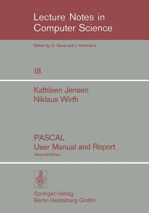 PASCAL User Manual and Report - Kathleen Jensen, Niklaus Wirth