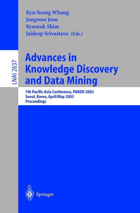 Advances in Knowledge Discovery and Data Mining - 