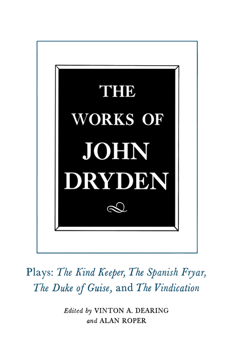 Works of John Dryden, Volume XIV -  John Dryden