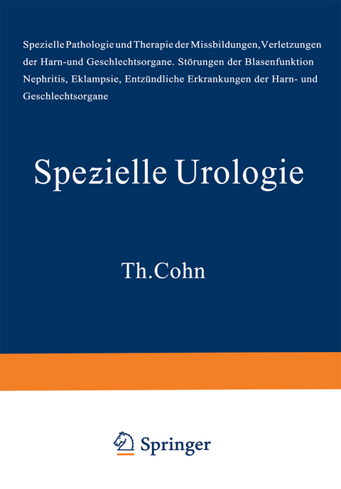 Handbuch der Urologie - 