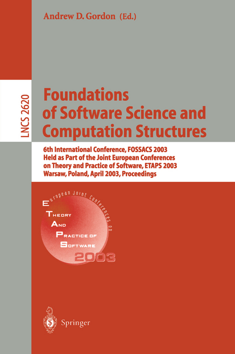 Foundations of Software Science and Computational Structures - 