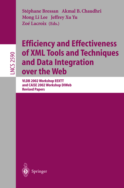 Efficiency and Effectiveness of XML Tools and Techniques and Data Integration over the Web - 