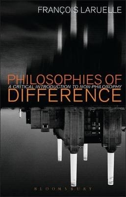 Philosophies of Difference - Professor Francois Laruelle