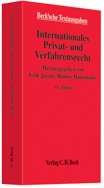 Internationales Privat- und Verfahrensrecht - 