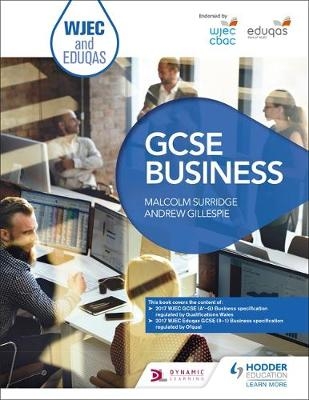 WJEC and Eduqas GCSE Business -  Andrew Gillespie,  Malcolm Surridge