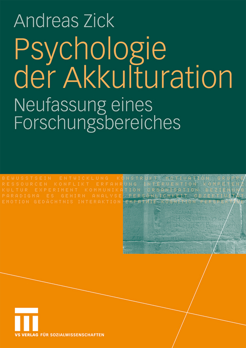 Psychologie der Akkulturation - Andreas Zick