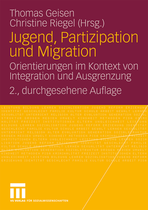 Jugend, Partizipation und Migration - 