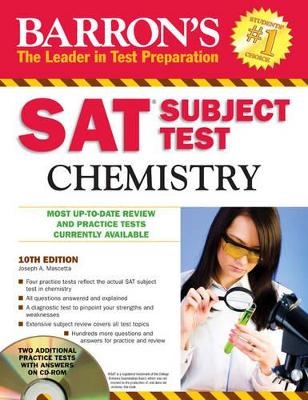 Sat Subject Test Chemistry - Joseph A. Mascetta