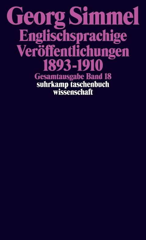 Gesamtausgabe in 24 Bänden - Georg Simmel