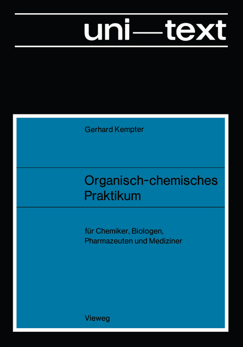 Organisch-chemisches Praktikum - 