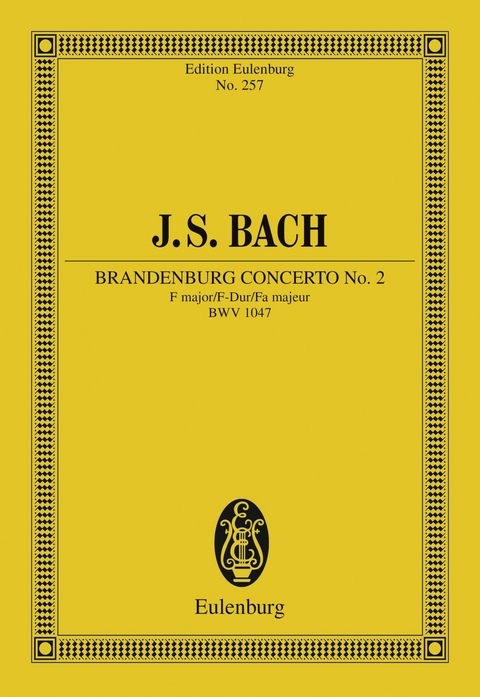 Brandenburg Concerto No. 2 F major - Johann Sebastian Bach