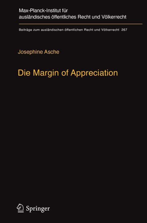 Die Margin of Appreciation - Josephine Asche