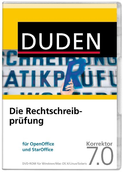 Die Duden-Rechtschreibprüfung für OpenOffice und StarOffice