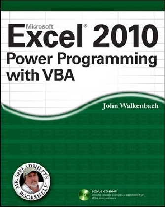 Excel 2010 Power Programming with VBA - John Walkenbach