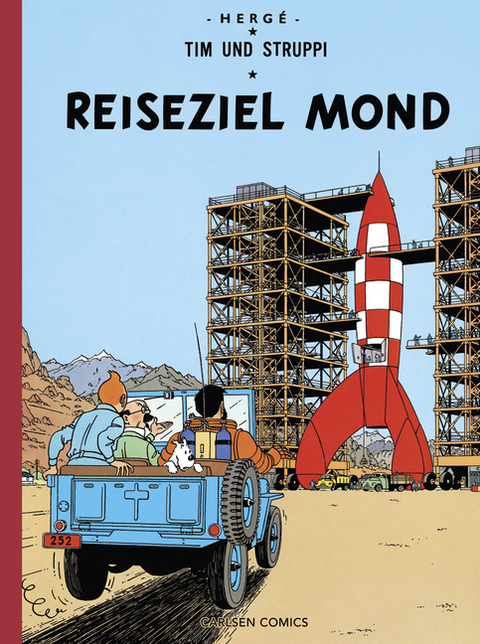 Tim & Struppi Farbfaksimile, Band 15: Reiseziel Mond -  Hergé