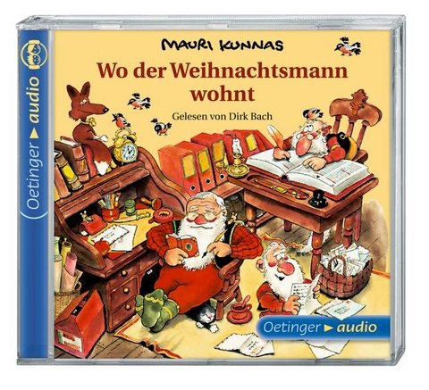 Wo der Weihnachtsmann wohnt und andere Geschichten (CD) - Mauri Kunnas