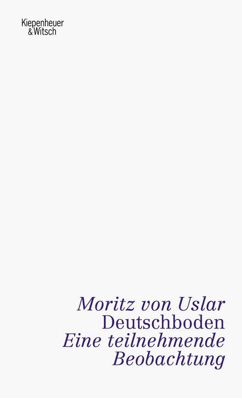 Deutschboden - Moritz von Uslar