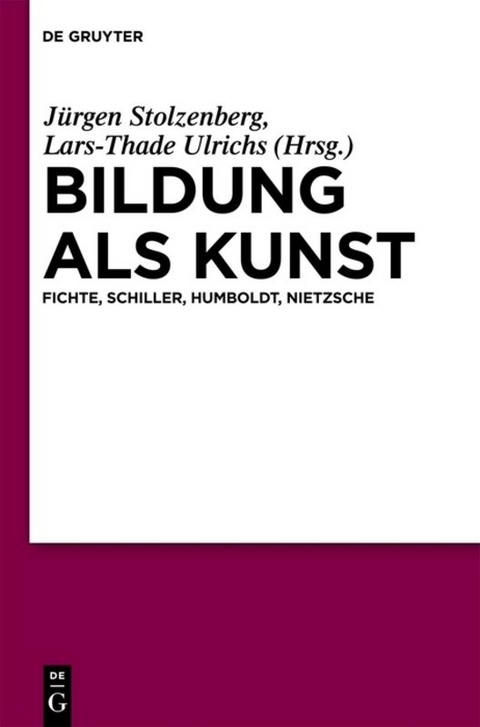 Bildung als Kunst - 