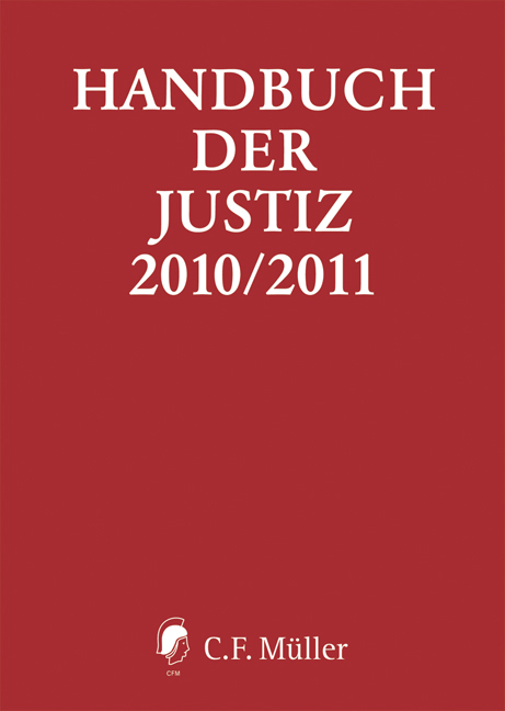 Handbuch der Justiz 2010/2011