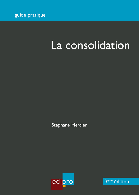 La consolidation - Stéphane Mercier