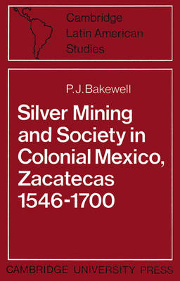 Silver Mining and Society in Colonial Mexico, Zacatecas 1546–1700 - P. J. Bakewell