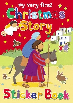 My Very First Christmas Story Sticker Book - Lois Rock