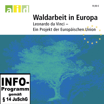 Waldarbeit in Europa - Baumfällung - Einzellizenz