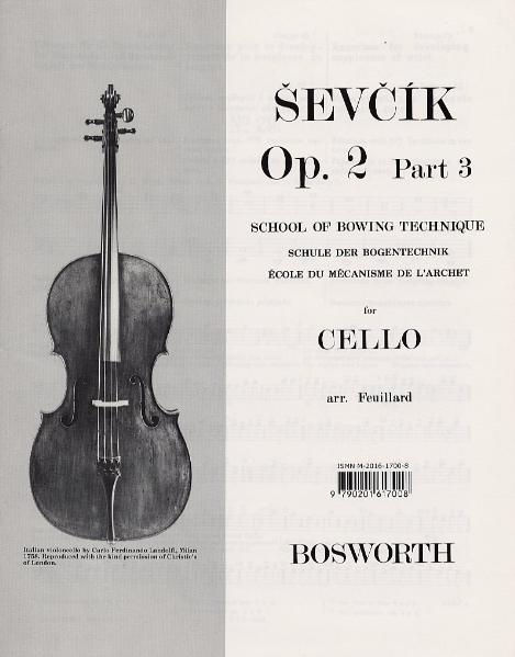 Sevcik Cello Sudies - Opus 2 Part 3 - Otokar Sevcik