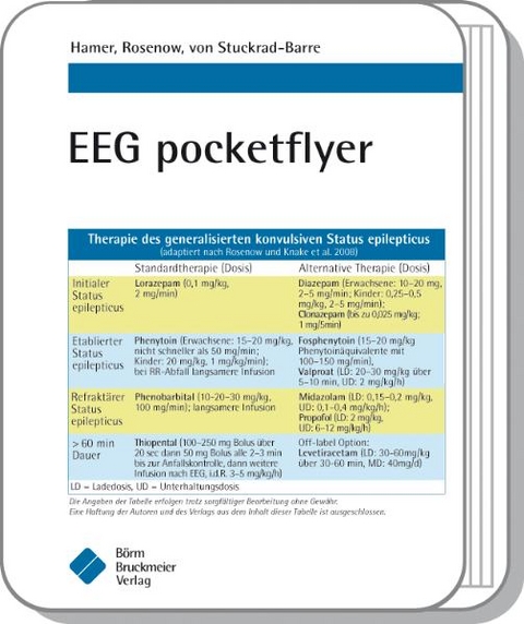 EEG pocketflyer -  Hamer,  Rosenow, von Stuckrad-Barre