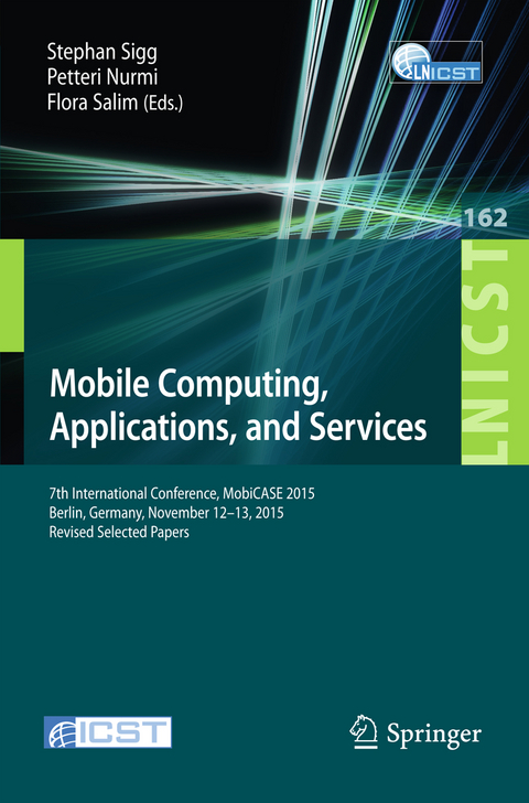 Mobile Computing, Applications, and Services - 