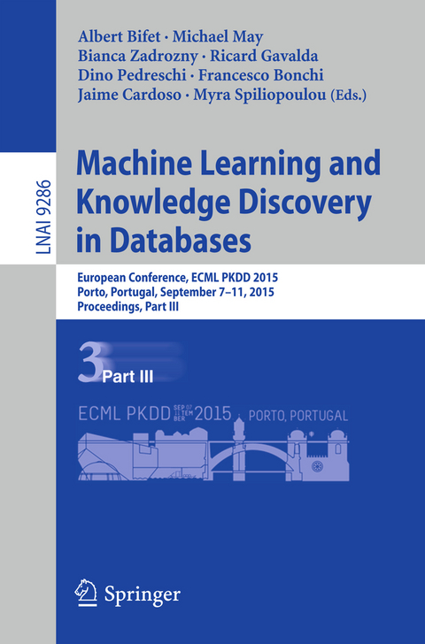 Machine Learning and Knowledge Discovery in Databases - 