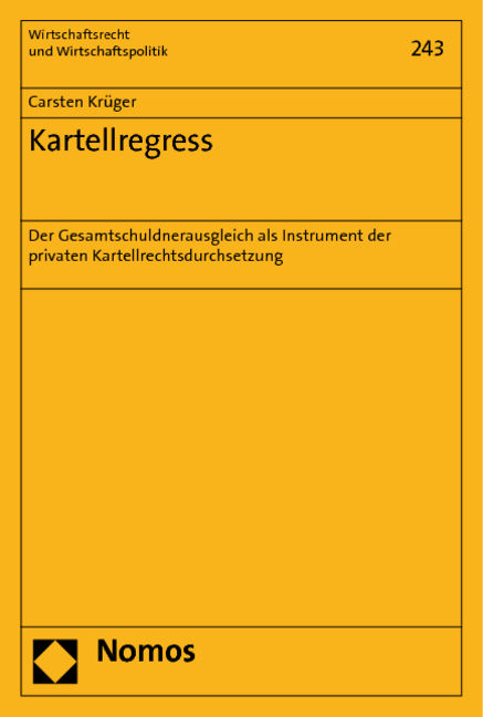 Kartellregress - Carsten Krüger