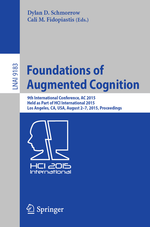 Foundations of Augmented Cognition - 