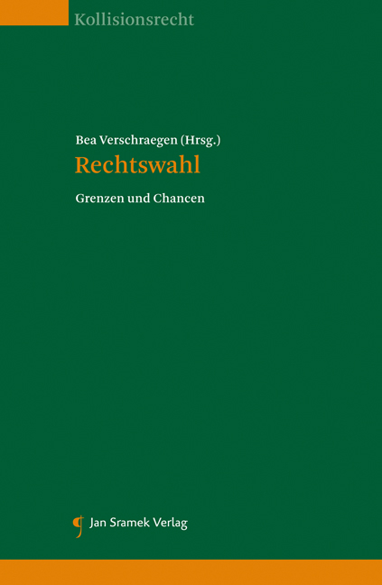 Rechtswahl - 