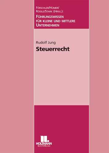 Steuerrecht - Rudolf Jung