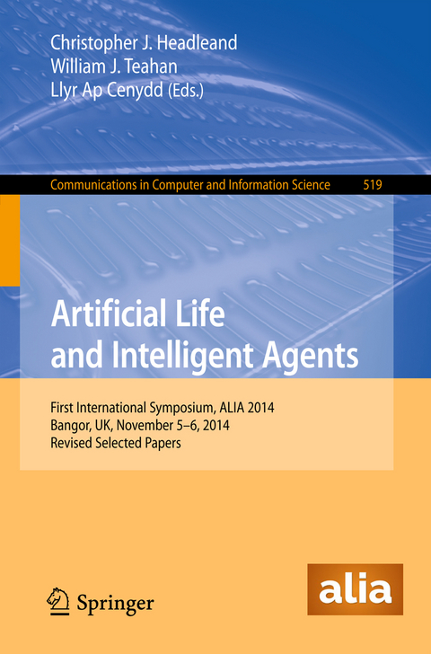 Artificial Life and Intelligent Agents - 