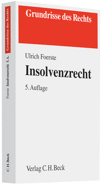 Insolvenzrecht - Ulrich Foerste