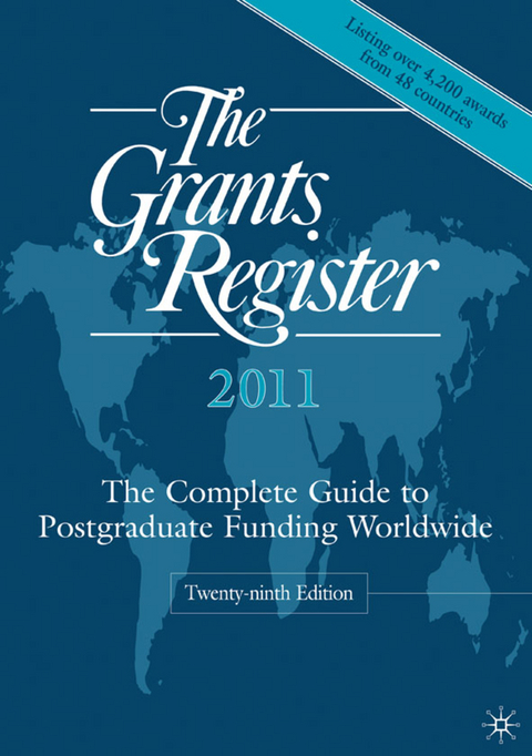 The Grants Register 2011 - 