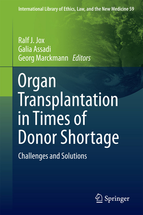 Organ Transplantation in Times of Donor Shortage - 