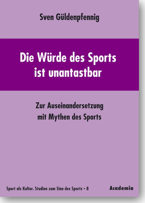 Die Würde des Sports ist unantastbar - Sven Güldenpfennig