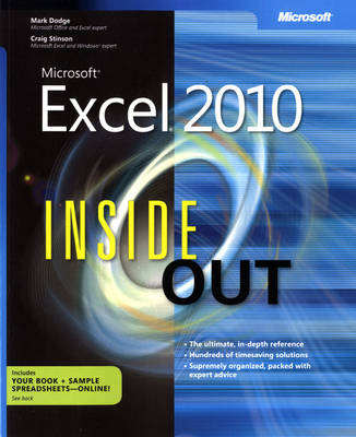 Microsoft Excel 2010 Inside Out - Craig Stinson, Mark Dodge