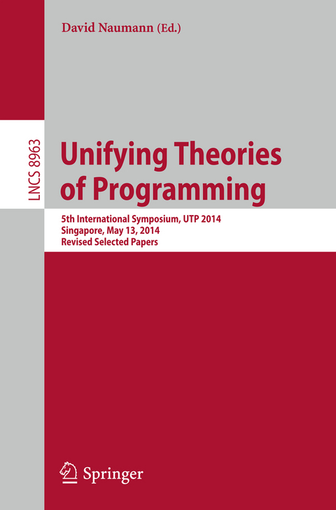 Unifying Theories of Programming - 