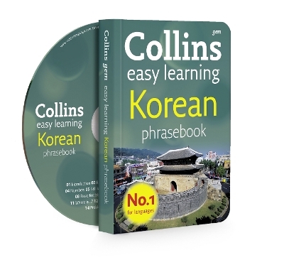 Collins Easy Learning Korean Phrasebook and CD Pack