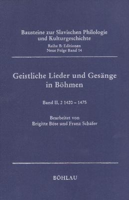 Geistliche Lieder und Gesänge in Böhmen