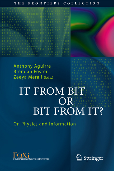 It From Bit or Bit From It? - 